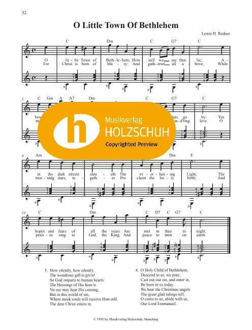 O Little Town Of Bethlehem